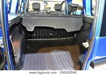 Sofia, Bulgaria, October 13-2017: Dacia Dokker Stepway At Sofia Motor Show