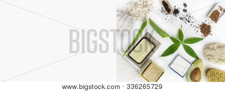 Products For Spa Treatment, Body Care, Freshness. Scrub With Natural Ingredients, Avocado, Aloe Vera
