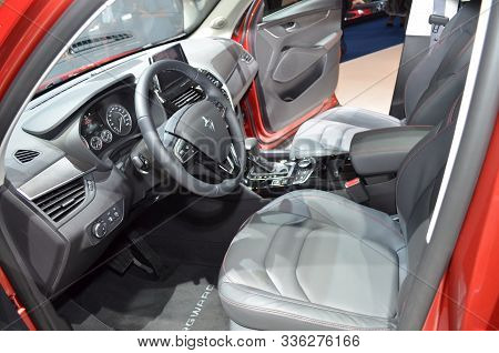 Frankfurt, Germany, September 12-2017: Borgward Bx5 At Iaa 2017