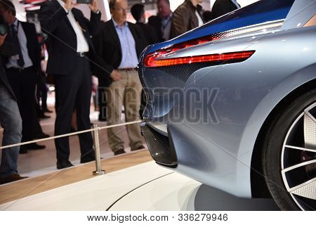 Frankfurt, Germany, September 14-2017: Borgward Isabella At Iaa 2017