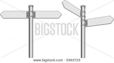 Two_Direction_Metal_Sign