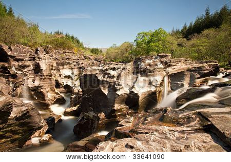 Cascades på Loch Orchy