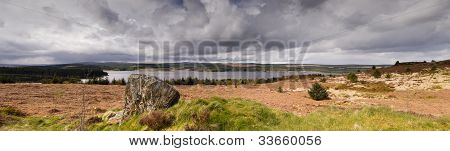 น้ำ Kielder พาโนรามา