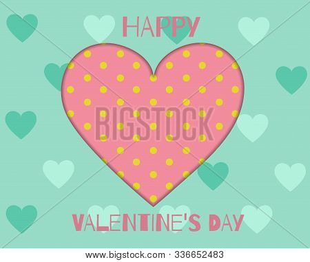 Valentines day postcard, Valentines day, February 14 vector. Valentine, valentine day, Valentines Day background, Valentine's day banners, Valentines Day flyer, Valentines Day design, Valentines Day with Heart on pink background, Copy space text area, vec