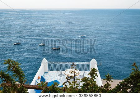 View From The Hotel On Amalfi Coast