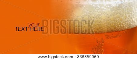 Glass With The Beer With Copy Spave