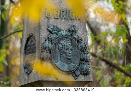 Monument Of Major O'brien In Jedlesee (vienna)