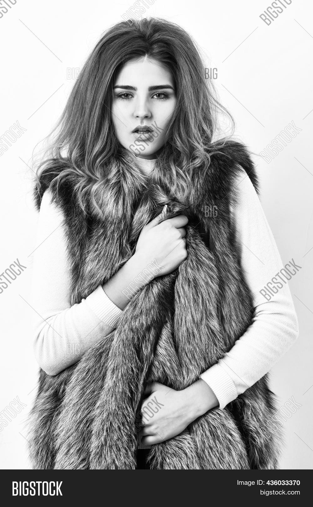 Silver Fur Vest Image & Photo (Free Trial) Bigstock