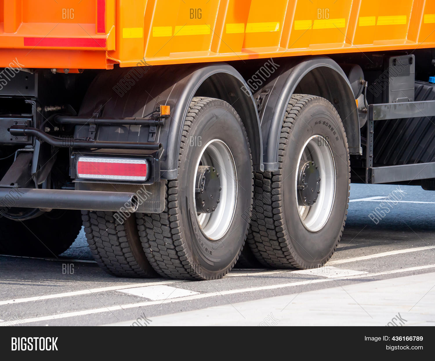 Dump Truck Wheels All Image & Photo (Free Trial) Bigstock