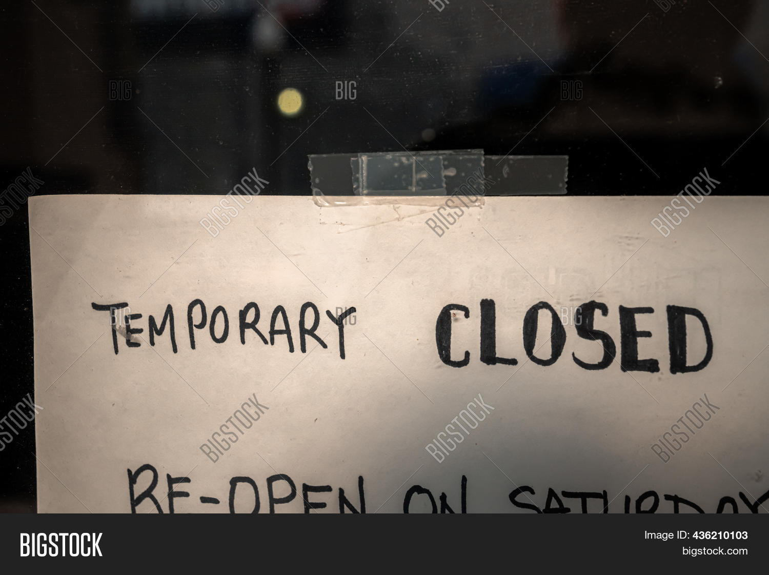 Handwritten Closed Sign Handwritten Image & Photo (Free Trial) | Bigstock