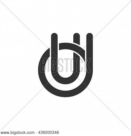 Illustration Vector Design Graphic Of Logo Letter Ud