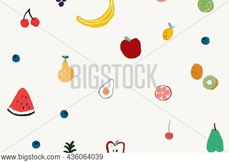 Fruit background, cute desktop wallpaper