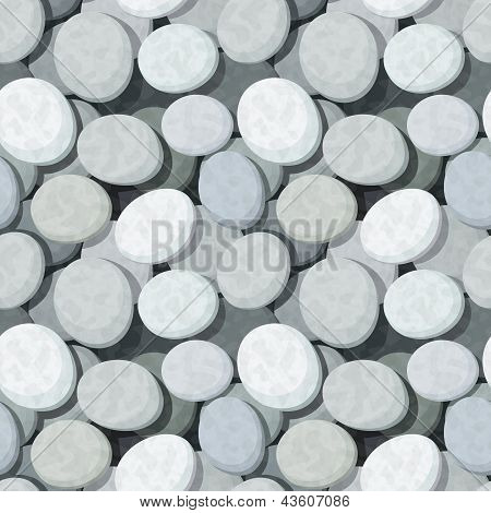 Fondo transparente con piedras. Vector eps-10.
