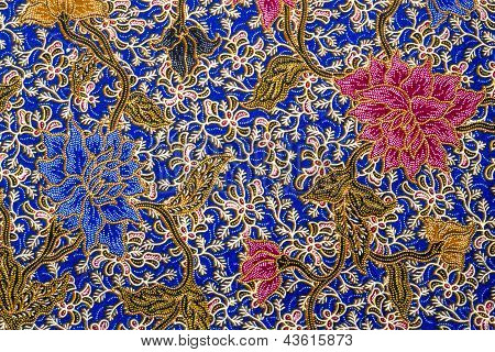 Çiçek Batik desen