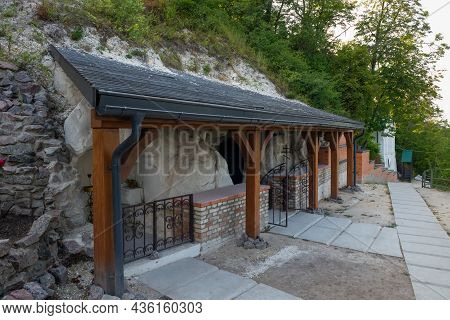 Entrance To The Chalk Caves And The Cave Temple Of Alexander Nevsky In The Resurrection Belogorsky M
