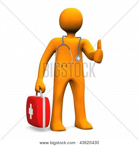 Caso stetoscopio medico Ok