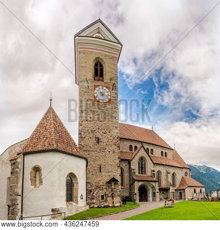 View At The Church Of Santa Maria Assunta In Scena, Italy