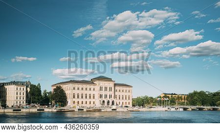 Stockholm, Sweden. National Museum Of Fine Arts Is The National Gallery Of Sweden. Touristic Pleasur