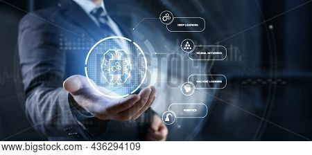 Ai Artificial Intelligence Neural Network Machine Learning Technology Concept