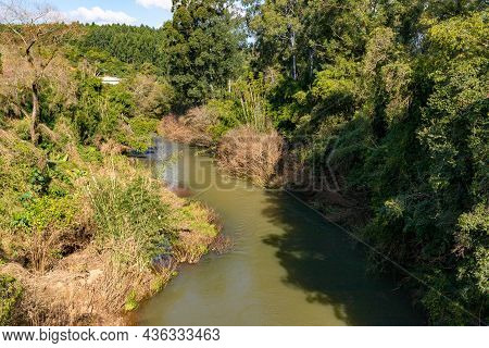 Cadeia River With Forest Around