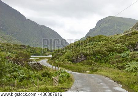 Landscape Of Gap Of Dunloe Trail In Killarney, Ireland