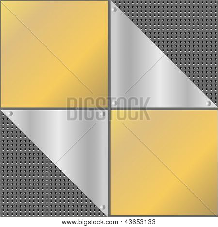 Patrón de la textura del Metal