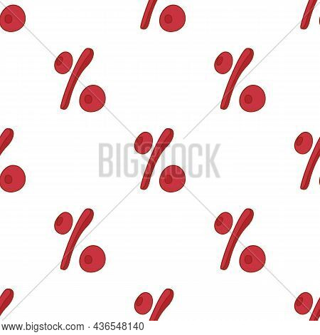 Percentage Pattern Seamless Background Texture Repeat Wallpaper Geometric Vector
