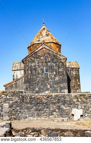 Ancient Stone Monastery Sevanavank, Gegharkunik Province, Armenia