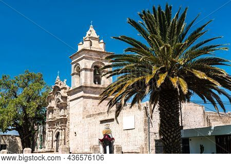 San Juan Bautista Church At Yanahuara In Arequipa, Peru