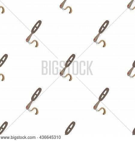 Black Body Scanner Pattern Seamless Background Texture Repeat Wallpaper Geometric Vector