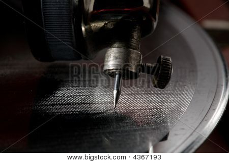 alte Vinyl-Schallplatte