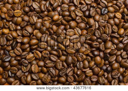 Kaffeebohnen-Hintergrund