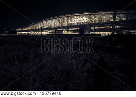 December 2020 Bangkok Thailand Bang Sue Grand Station In Chatuchak, Bangkok Underconstruction.