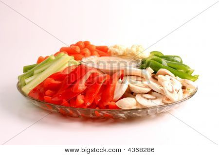 Bandeja de legumes