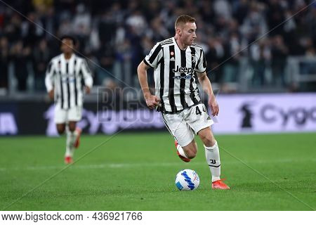 Torino, Italy. 17 October 2021. Dejan Kulusevski Of Juventus Fc  During The Serie A Match Between Ju
