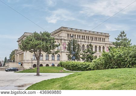 Kaliningrad, Russia - September 17, 2021: View Of Building Of Kaliningrad Regional Museum Of Fine Ar