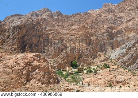 Chak Chak-ardakan Zorastrian Shrine, Holy Place For Zoroastrians, Mountain Village In Iran