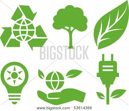 Vector Ecological Icons