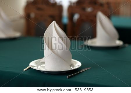 Table Setting For Two Persons