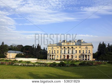View Of Russian Old Time Estate