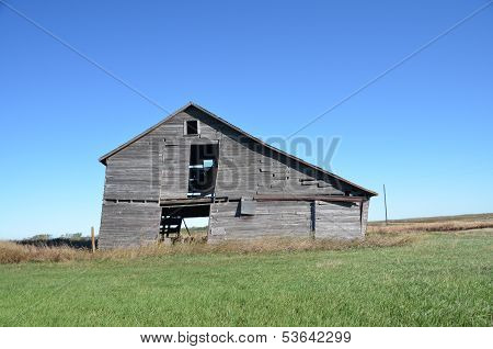 Barn in ruins