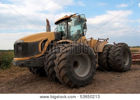 Yellow Tractor