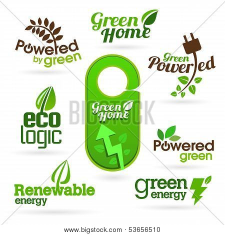 Bio - Ecology - Green Icon Set