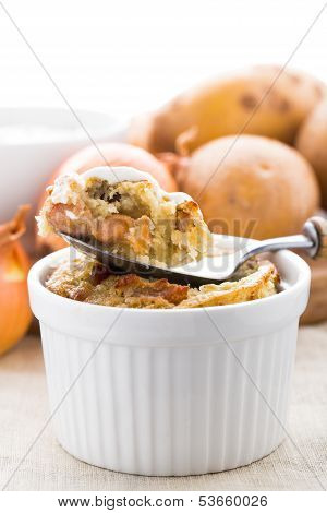 Babka - Belarussian meal made of potato