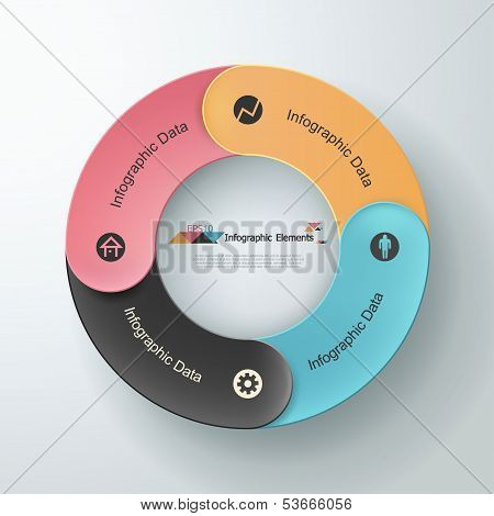 Modern Infographic Option Banner