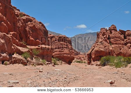 Rock Formation. Quebrada De Las Conchas.