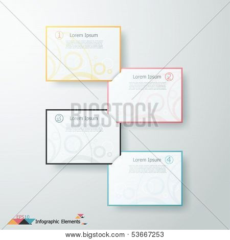 Modern Infographics Options Banner.