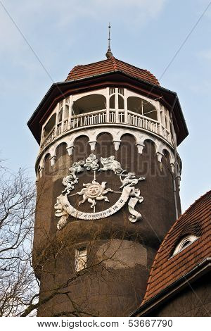 Water Tower - Symbol Of The City Svetlogorsk (until 1946 Rauschen). Kaliningrad Oblast, Russia