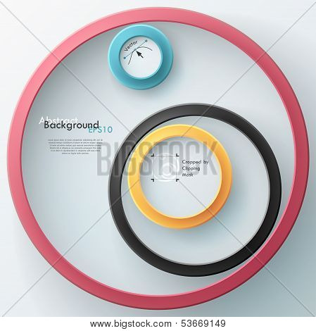 Modern Infographic Option Banner