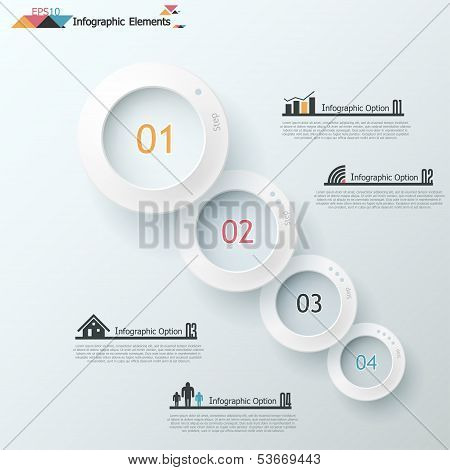 Modern Infographic Option Banner